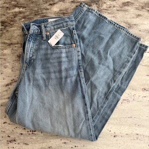 Gap wide leg denim NWT